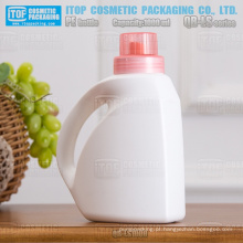 QB-LS1000 popular alta qualidade material plástico 1000ml/1L lavanderia líquido detergentes garrafas de PEAD